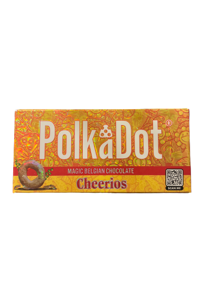 Polkadot Cheerios Magic Belgian Chocolate Bar