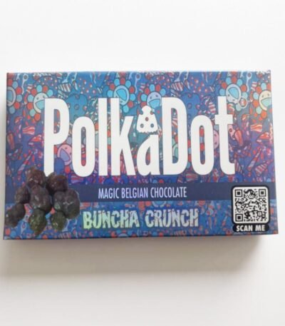 Polkadot Buncha Crunch Belgian Chocolate Bar