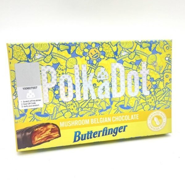 Polkadot Butterfinger Mushroom Belgian Chocolate