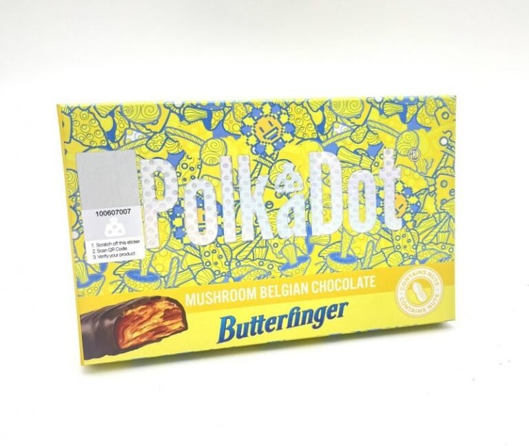 Polkadot Butterfinger Mushroom Belgian Chocolate