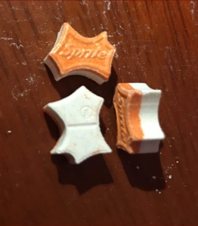 Orange Sprite MDMA Pills