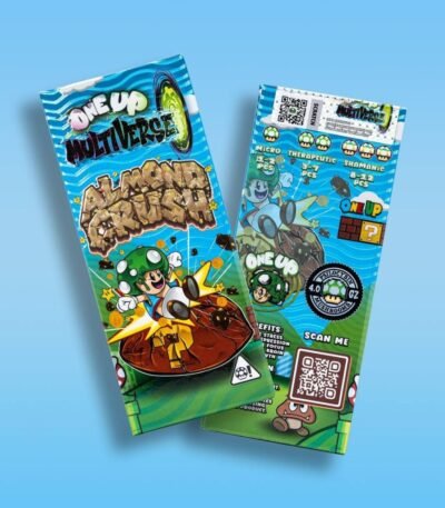 One Up Multiverse Almond Crush Chocolate Bar